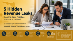 Read more about the article 5 Hidden Revenue Leaks Costing Your Practice (And How to Fix Them)