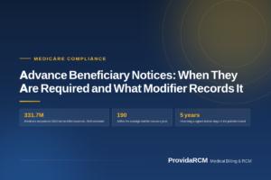 Read more about the article Advance Beneficiary Notices: When They Are Required and What Modifier Records It