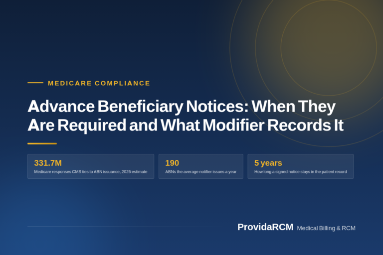 Read more about the article Advance Beneficiary Notices: When They Are Required and What Modifier Records It