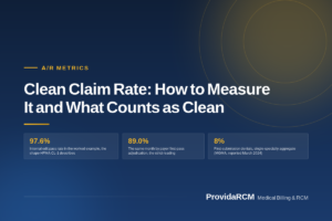 Read more about the article Clean Claim Rate: How to Measure It and What Counts as Clean