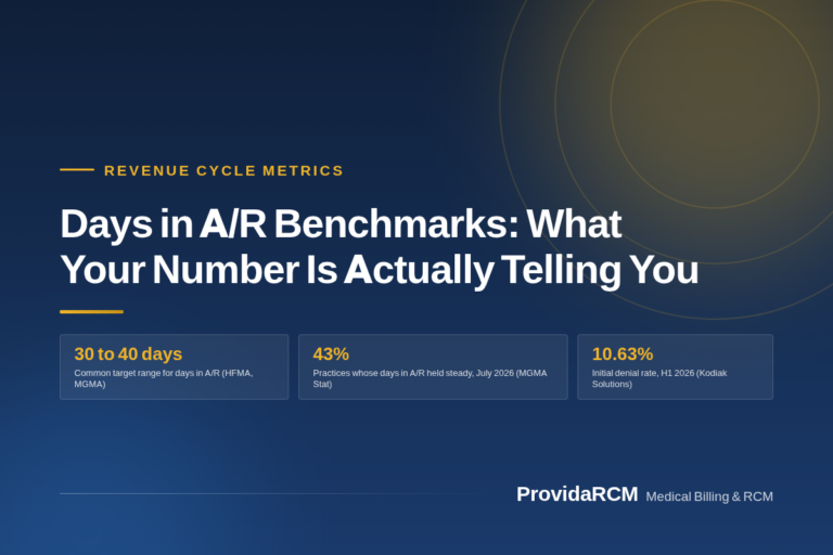 Read more about the article Days in A/R Benchmarks: What Your Number Is Actually Telling You