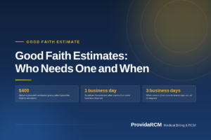 Read more about the article Good Faith Estimates: Who Needs One and When