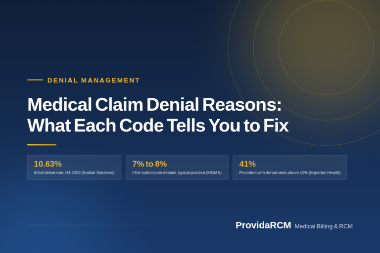 Read more about the article Medical Claim Denial Reasons: What Each Code Tells You to Fix