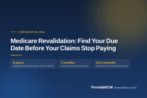 Read more about the article Medicare Revalidation: Find Your Due Date Before Your Claims Stop Paying