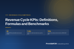 Read more about the article Revenue Cycle KPIs: Definitions, Formulas and Benchmarks