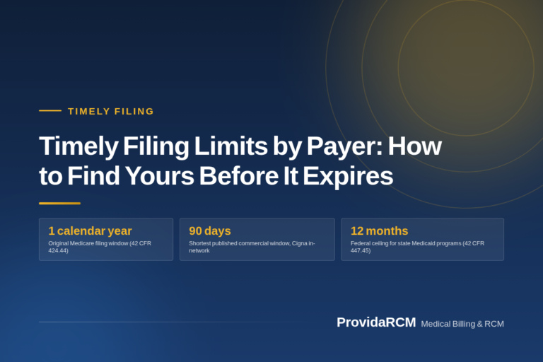 Read more about the article Timely Filing Limits by Payer: How to Find Yours Before It Expires